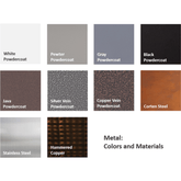 MESA POWDER COATED FIRE TABLE